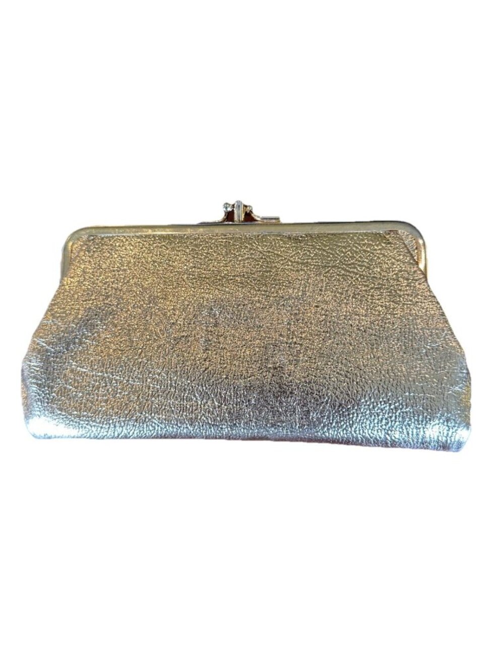 Vintage Billpak Gold Coin Purse Clutch Wallet Clasp Closure